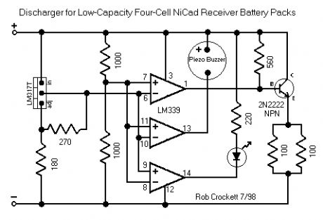 Discharger for Receiver Battery Packs