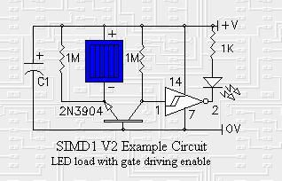 SIMD1 V2 Example Circuit