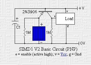 SIMD1 V2 Basic Circuit (PNP)