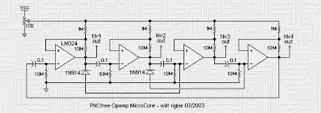 Opamp microcore circuit