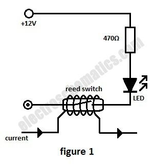 Reed Switch As A Current Monitor Control Circuit Circuit
