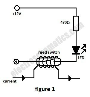 Reed Switch as a Current Monitor