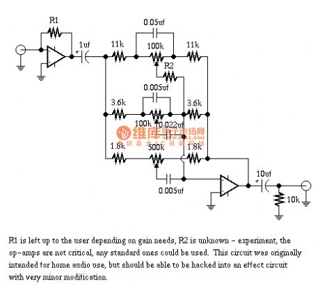 Equalizer circuit diagram