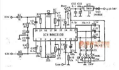 BBE2150 application circuit diagram