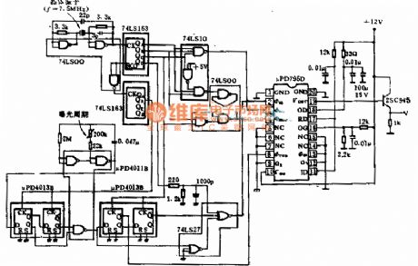 1024 CCD drive circuit diagram