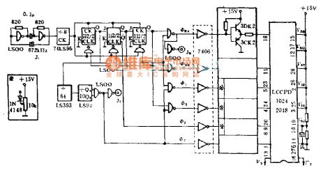 A 1024 - bit CCPD supporting drive circuit diagram