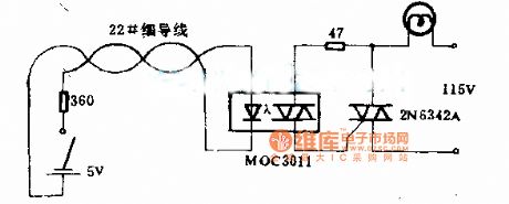 Fine wire used for lighting control circuit diagram