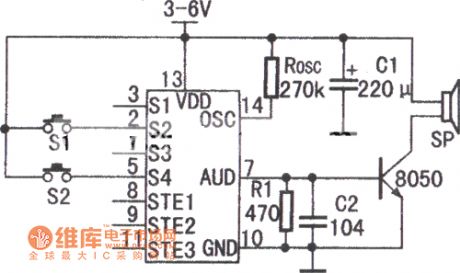 ML - 01 g type automatic play a flag-raising ceremony application-specific integrated circuit diagram