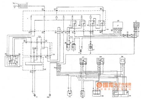 Palio air conditioning system - engine cooling fan circuit