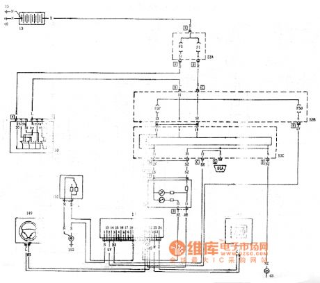 Palio airbag system circuit diagram