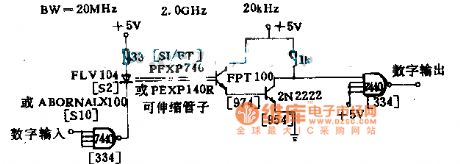 The microprocessor circuit diagram of teletype machine