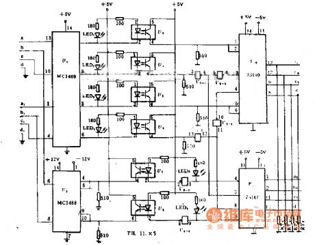 Dual channel long-term transmission circuit diagram