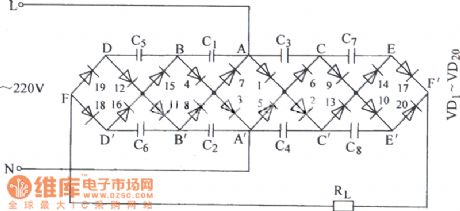 Covering series high voltage rectifier bridge circuit diagram