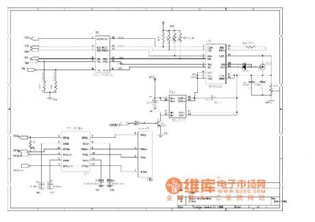 RTl8019as2 card circuit diagram