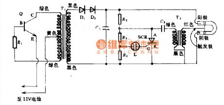Xenon flash light circuit diagram