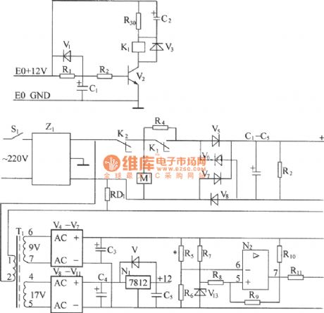 DZW75-48/50 (ii) 50 input circuit diagram