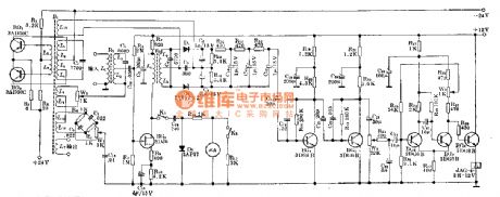 Transistor metal detector circuit diagram I