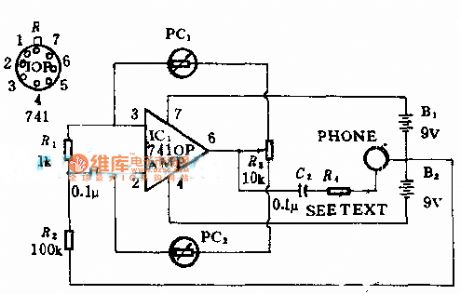 To hear type light detector circuit diagram