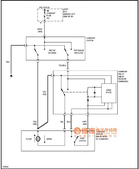 Mazda electric circuit diagram roof