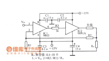 From dc to 500 KHZ 500 w amplifier circuit diagram