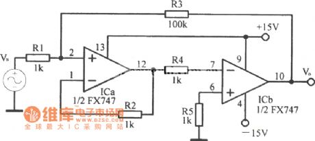 Zero drift inverting amplifier circuit diagrams