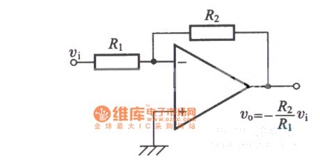 Reverse amplification circuit diagram