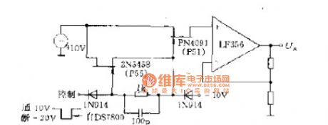 Analog switch circuit schematic