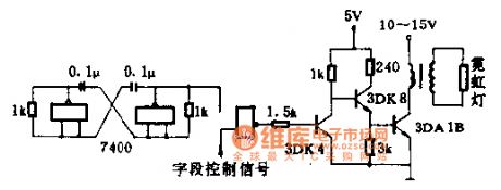 Strobe lights drive circuit diagram