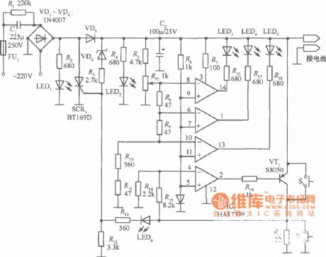 Ericsson phone charger circuit