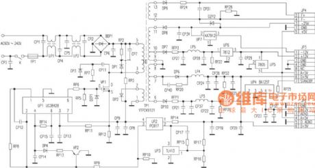 uc3842 switching power supply circuit