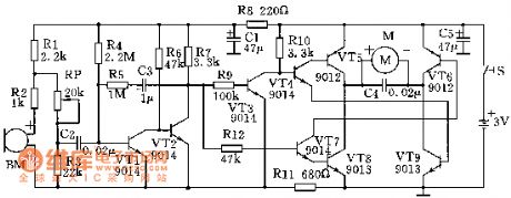 MT-700 voice Phychopsis circuit diagram