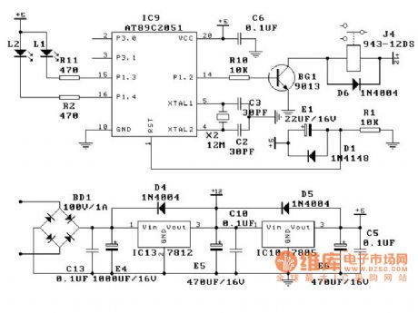 Cycle timer circuit diagram