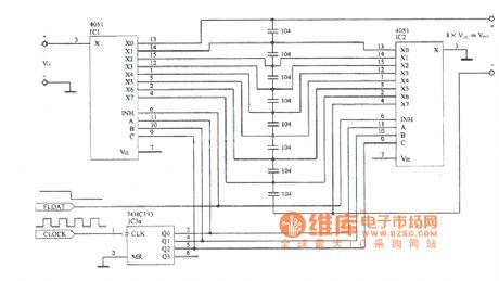 The digital circuit composed of amplifier circuit diagram