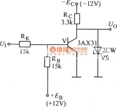 Zener diode clamping of the gate circuit diagram