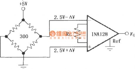 Composed of INAl28 resistance bridge amplifier