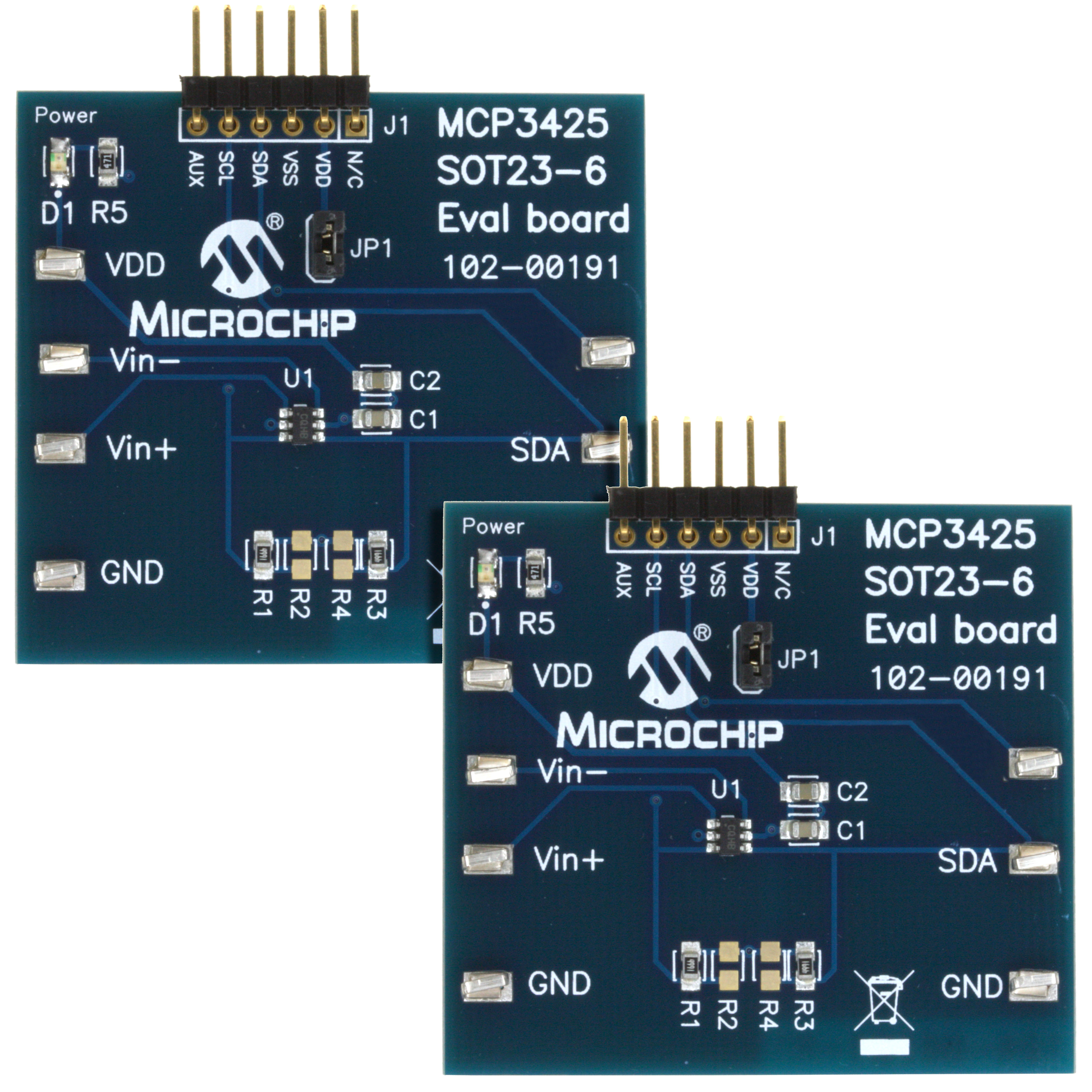 MCP3425EV