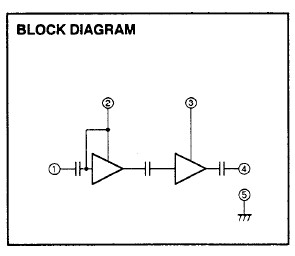 M68729 block diagram