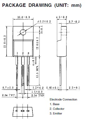 2SC4552 package drawing