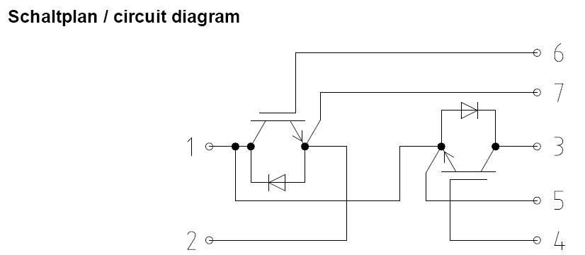 FF300R12KT3 circuit diagram