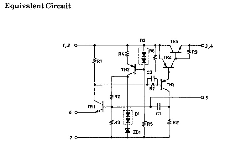 STK795-820 equivalent circuit