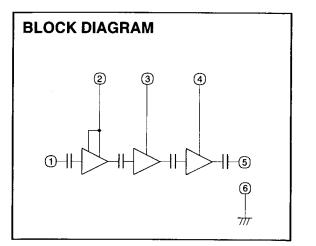 M68703LA block diagram
