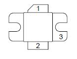 BLF6G27-45 Simplified outline diagram