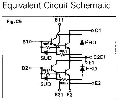 2DI300A-050 equivalent circuit diagram