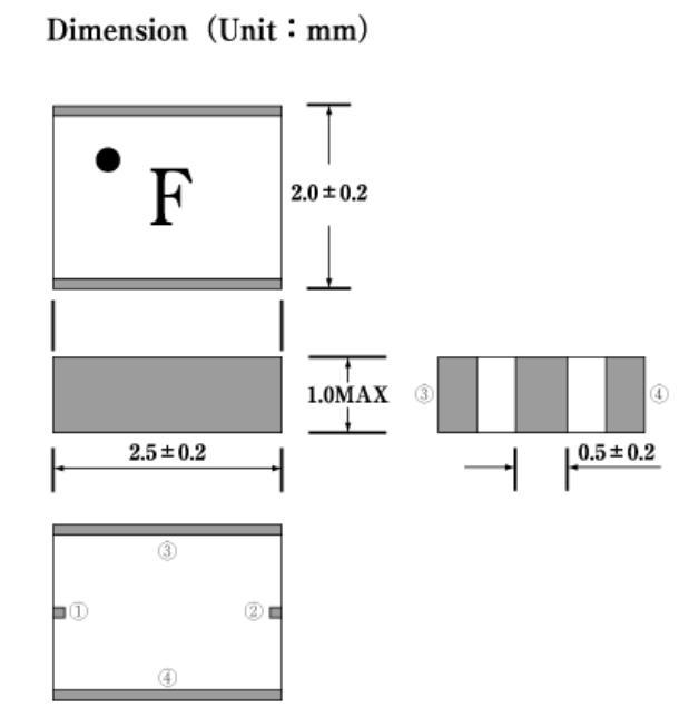 MDR767F-T dimension