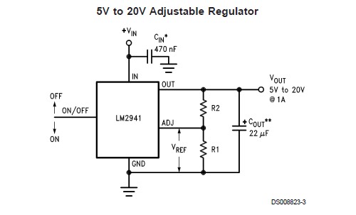 LM2941S Typical Applications