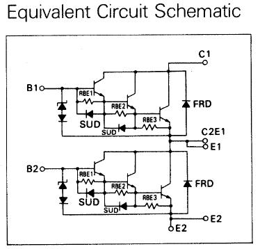 2DI50Z-120 equivalent circuit diagram