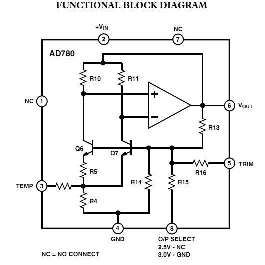 ad780anz functional block diagram