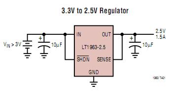 LT1963 circuit diagram