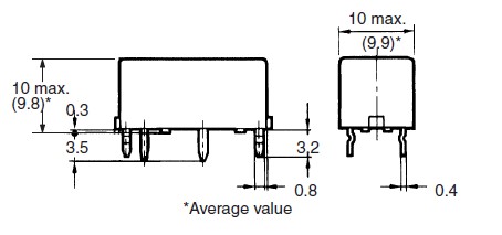 G6B-1114P-US-DC5V Dimension