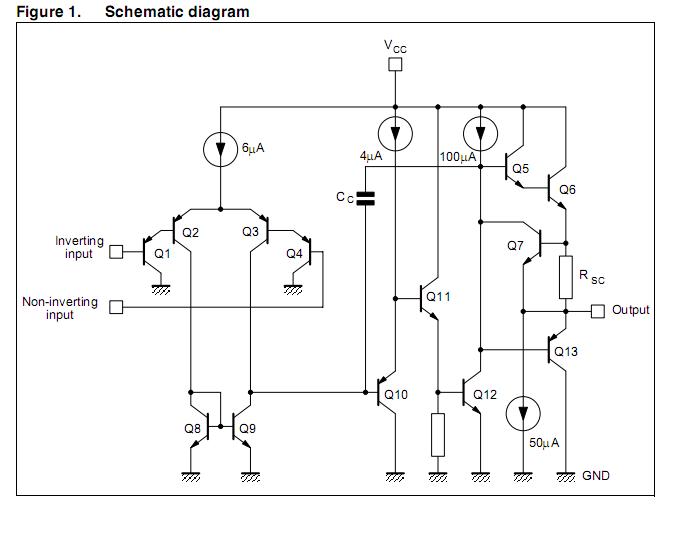 TS321ILT circuit diagram